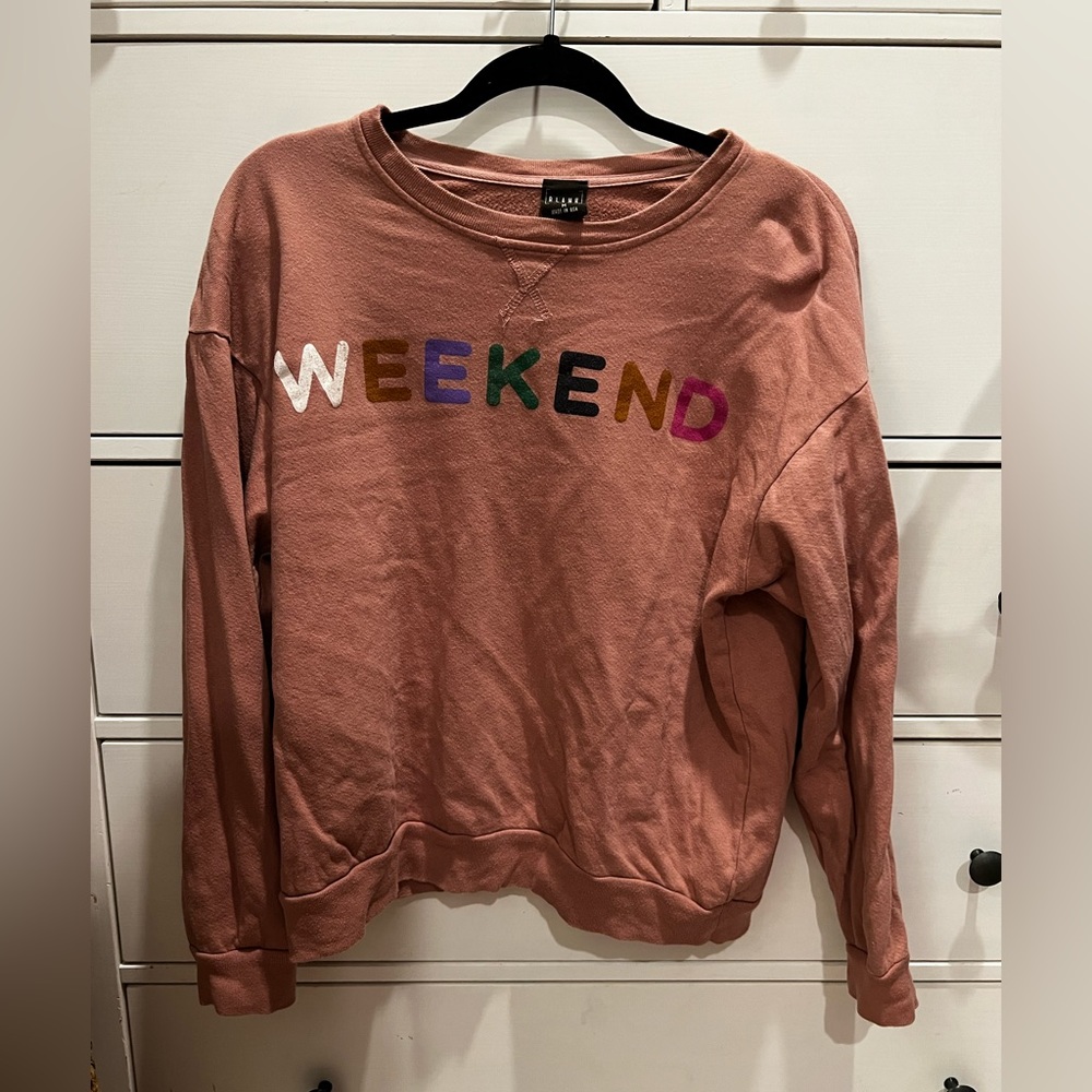 Blank paige weekend sweatshirt